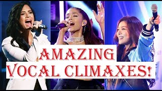 Female Singers - AMAZING VOCAL CLIMAXES!!