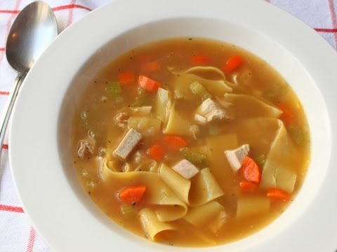 VIDEO : roasted chicken broth recipe - part 1 of how to make chicken noodle soup - learn how to make a roastedlearn how to make a roastedchicken broth recipe! - visit http://foodwishes.blogspot.com/2012/02/roasted-learn how to make a roas ...