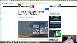 Full Backup Process for Windows 7/10 and Windows 10 Rant