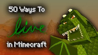 50 Ways To Live In Minecraft - This Is Dragon Country