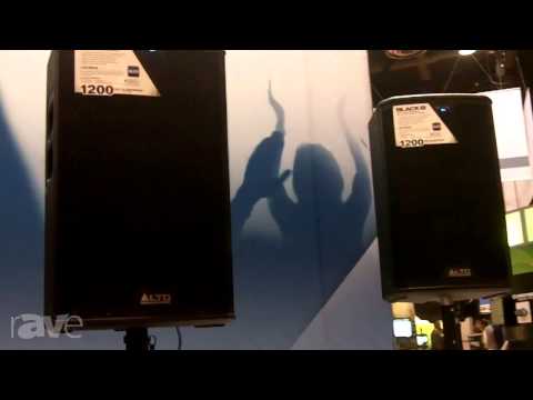 InfoComm 2013: Alto Professional Showcases its Black Series Speakers