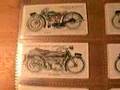 1920s Vintage Motorcycle Trading Cards, Early Motor Bikes