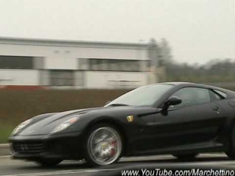 2006 Ferrari 599 GTB Fiorano - Panamerican 20000 - Red - Side Angle -