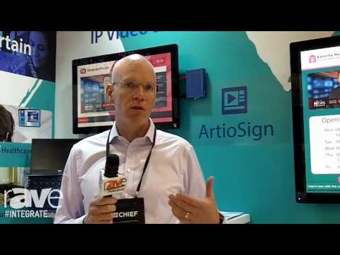 Integrate 2016: Exterity Adds ArtioSign, Demos Digital Signage Over IPTV on the Midwich AV Stand