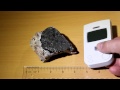 radioactive pitchblende uraninite mineral specimen