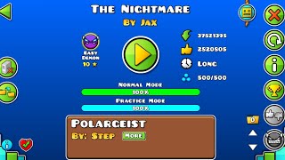 The Nightmare 100% (Easy Demon) by Jax ||Geometry Dash
