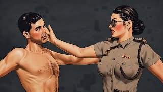 Power Slap Feat. Officer Padmini Mvf Comic Book Style