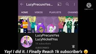 I Finally Reach 1K Subscribers
