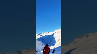 Snow Mountain Scenery.