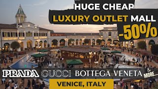 Huge Cheap Luxury Outlet Mall In Venice, Italy Noventa Designer Outlet
