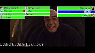 The Smurfs 2 2013 Final Battle With Healthbars