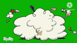 The Loud House Fight Cloud Green Screen Flipaclip Animation