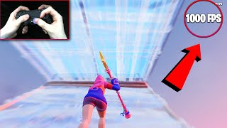 Best Controller Player Tries 1000 Fps... Handcam How To Boost Fps In Fortnite