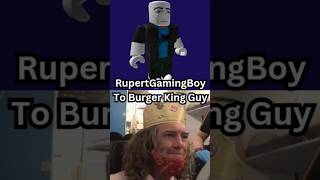 Rupertgamingboy To Burger King Guy - Six Degrees Of Seperation Roblox Edition