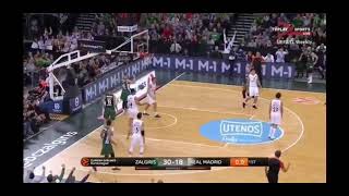 Paulius Jankunas Buzzer Beater Vs Real Madrid 02112018
