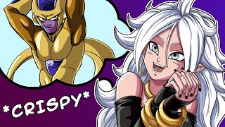 Android 21 Craves Crispy Den Frieza