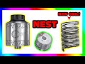 NatureVape NEST RDA | PLUS 'NEW COIL' BUILD TUTORIAL!