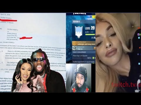 Proud IG TH0T Celina Powell gets caught LYING about Offset~ she copied her BFF's dna papers