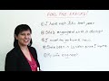 Basic English Grammar - Find the 5 mistakes!