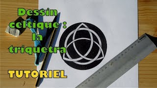 Dessin Celtique La Triquetra. Facile Et Rapide