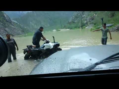 Entrando a presa rompepicos con tormenta ingrid