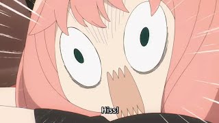 Anya Hissing At Fiona Spy X Family Episode 21