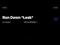 Lil Keed - Run Down *Leak*