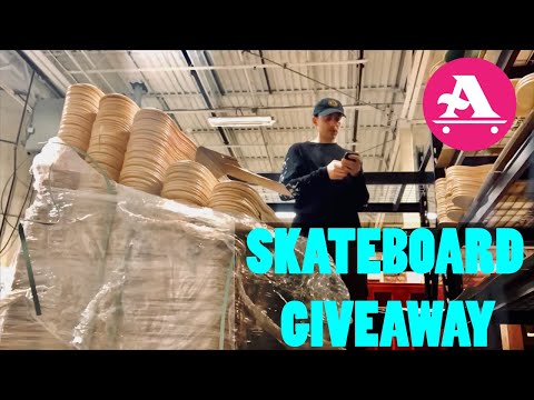 SKATEBOARD GIVEAWAY 2021 #2 - All I NEED SKATEBOARDING