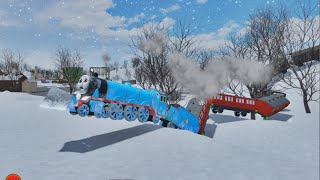 Thomas And Friends Driving Fails Sodor Online - Snow On The Line 8 Thomas The Tank Engine
