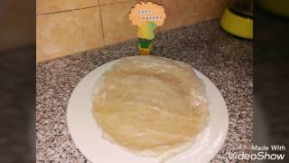 ورقة البسطيلة بطريقة بسيطة وناجحة 100%