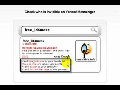 Yahoo Messenger Invisible Program