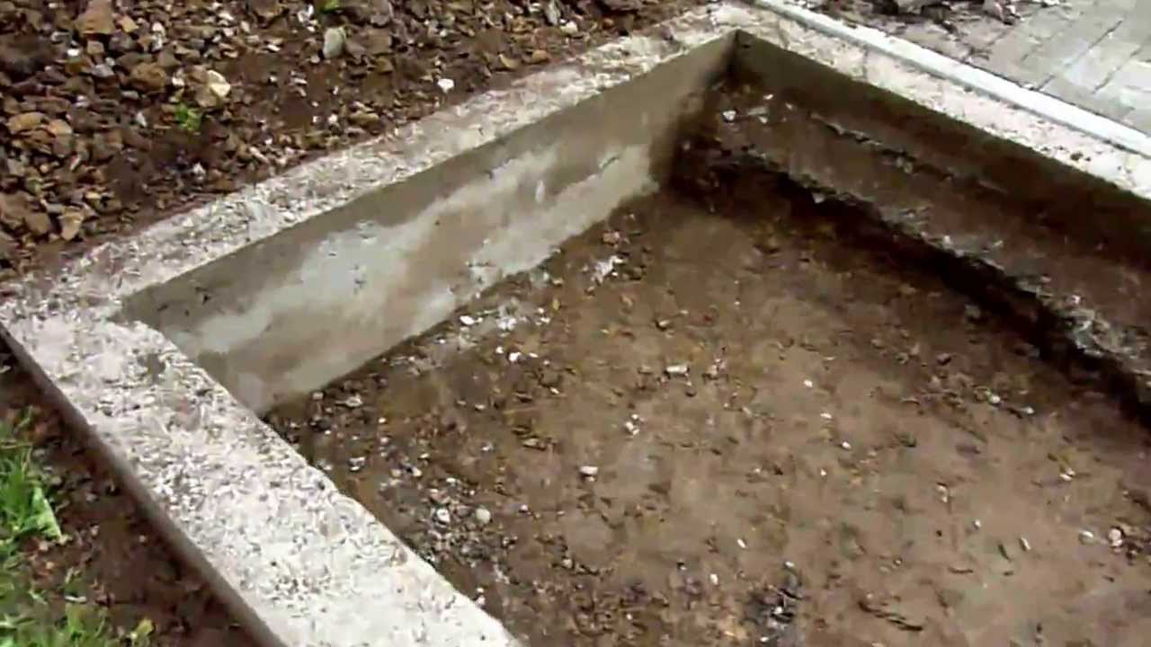 Aufbau Gewächshaus: Teil 1: Fundament YouTube