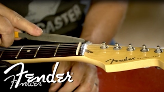How To | Filing the Guitar Nut | Fender