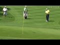 Brendon de Jonge chips in for birdie on No.5 at Valspar