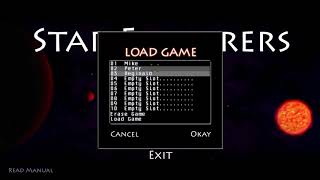Star Explorers New Load Menu