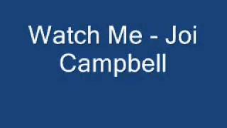 Watch Joi Campbell Watch Me Music To Murder She Wrote video