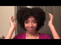 Braid-Out after a Blow-Out on Natural Hair [TUTORIAL]