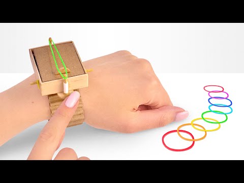 ยกระดับหนังสติ๊กด้วยของเล่นจากกระดาษแข็ง DIY เหล่านี้