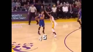 Steph Curry Travels Blatantly Ref Directly Behind Him