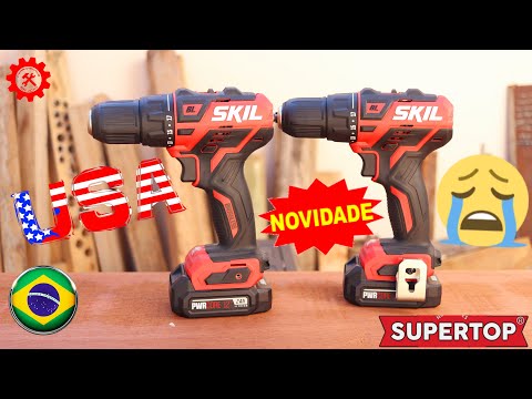 A SKIL NÃO E MAIS DA BOSCH - Parafusadeira SKIL Gringa 12v Brushless PWR CORE