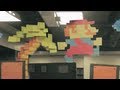 Mario y Pac-Man en animación con Post-it 