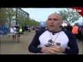 Marathon Runner Competes Barefoot