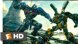 Transformers: The Last Knight (2017) - Bumblebee vs Nemesis Prime Scene (7/10) |