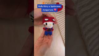 Hello Kitty Vestida De Spiderman A Crochet Tutorial Amigurumi