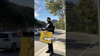 Sadece Lüks Arabalara Otostop Çektim