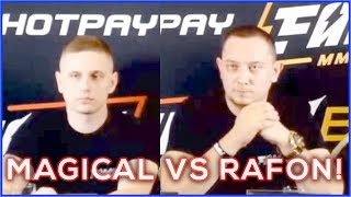 Daniel Magical Vs Rafonix, Ostra Wymiana Zdań - Konferencja Fame Mma 2