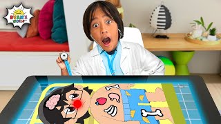 Ryan Plays Life-Size Board Games & More! 1 Hour Kid's Games