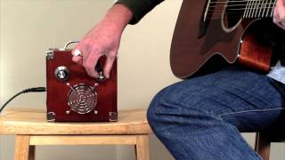 C. B. Gitty Cigar Box Amplifier - Vintage-Style All-Wood