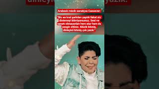 Arabesk Müzik Sanatçısı Canseverbiz En Kral Şarkıları Yaptık Fakat Siz Dinlemeyi Bilmiyorsunuz