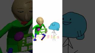Baldi And Gumball Solve Math??